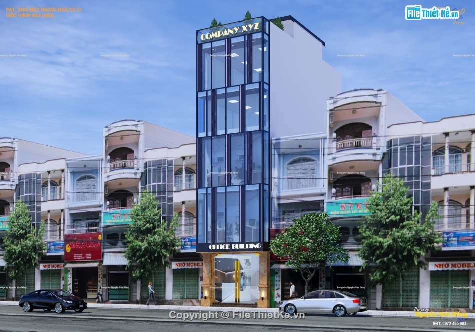 văn phòng 5 tầng,Su văn phòng 5 tầng,Model văn phòng 5 tầng,văn phòng
